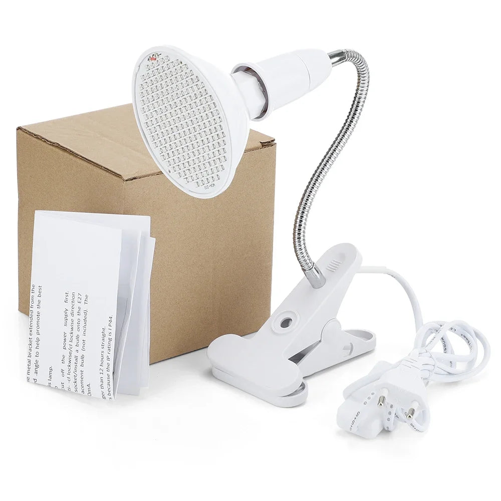 200 LEDs Infrared Light Therapy Lamp Skin Care Anti Aging 660nm 850nm Red Light Therapy for Full Body Facial Acne Treatment Spa