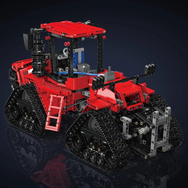 King 18020 Technical Car Toys The APP RC MOC-35270 Pneumatic Crawler Tractor Building Block Brick Kids Gift