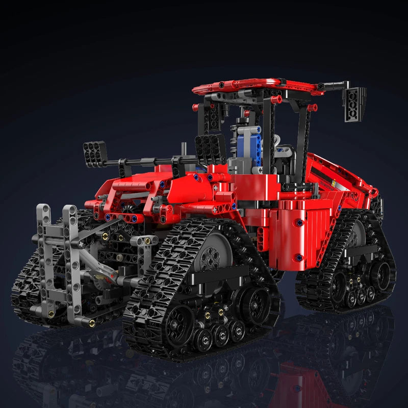 King 18020 Technical Car Toys The APP RC MOC-35270 Pneumatic Crawler Tractor Building Block Brick Kids Gift