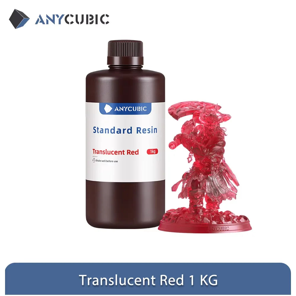 ANYCUBIC Standard Resin 405nm UV Resin LCD 3D Printer Photosensitive Resin For Photon Mono 7 Pro Figurines 3D Printing Materials