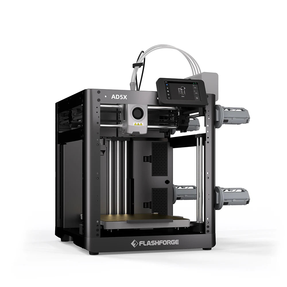 FLASHFORGE AD5X 3d Printer Multi-Color Printing Intelligent Filament System One-Click Auto Leveling Group Control